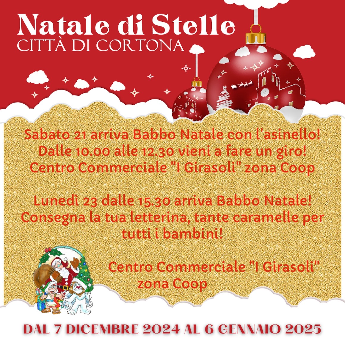 Babbo Natale in piazza Pertini