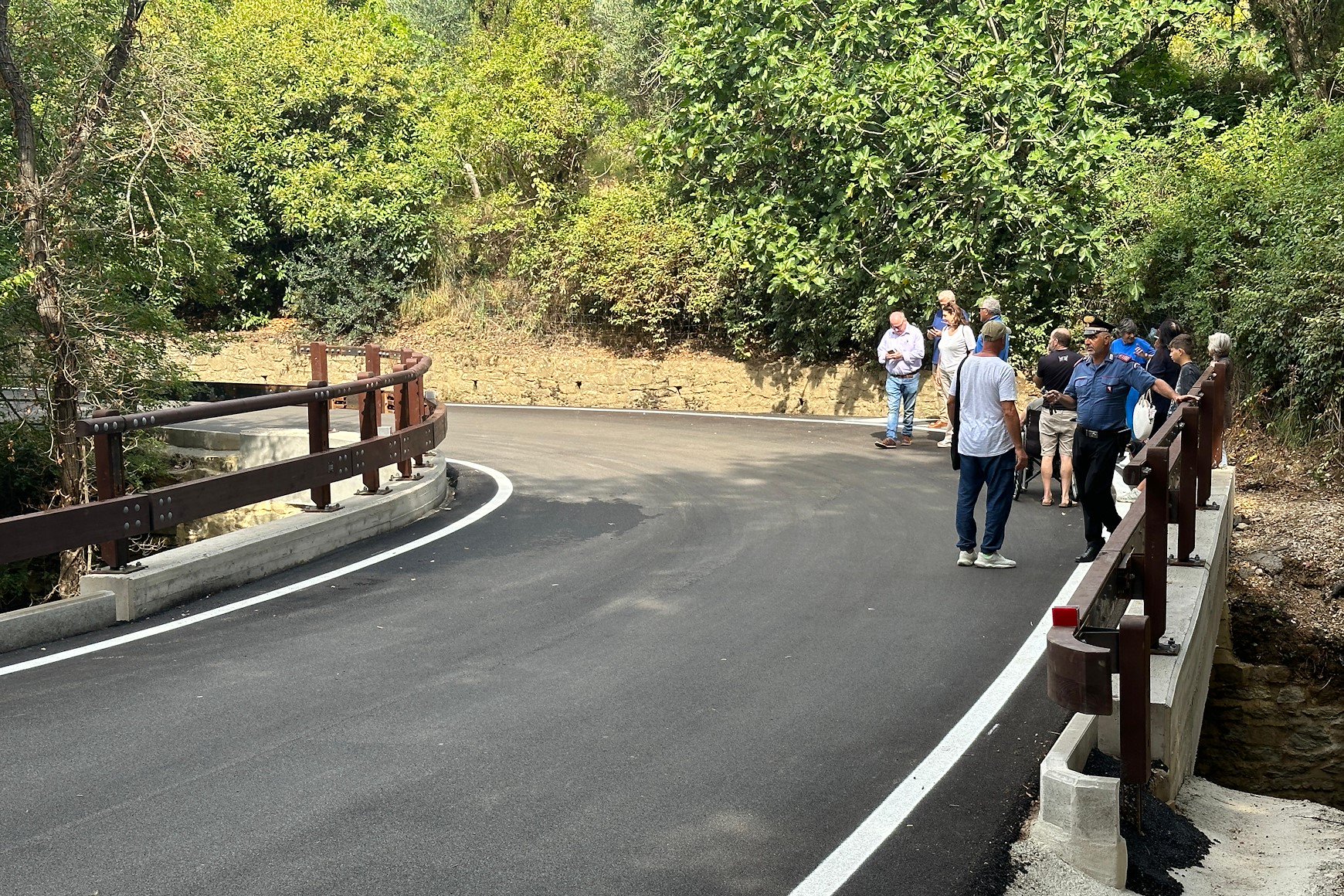 Al via l’asfaltatura della strada dei Cappuccini