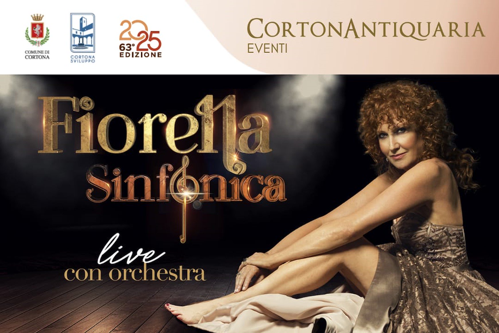 Fiorella Sinfonica, il tour della Mannoia a Cortonantiquaria. Al via la prevendita