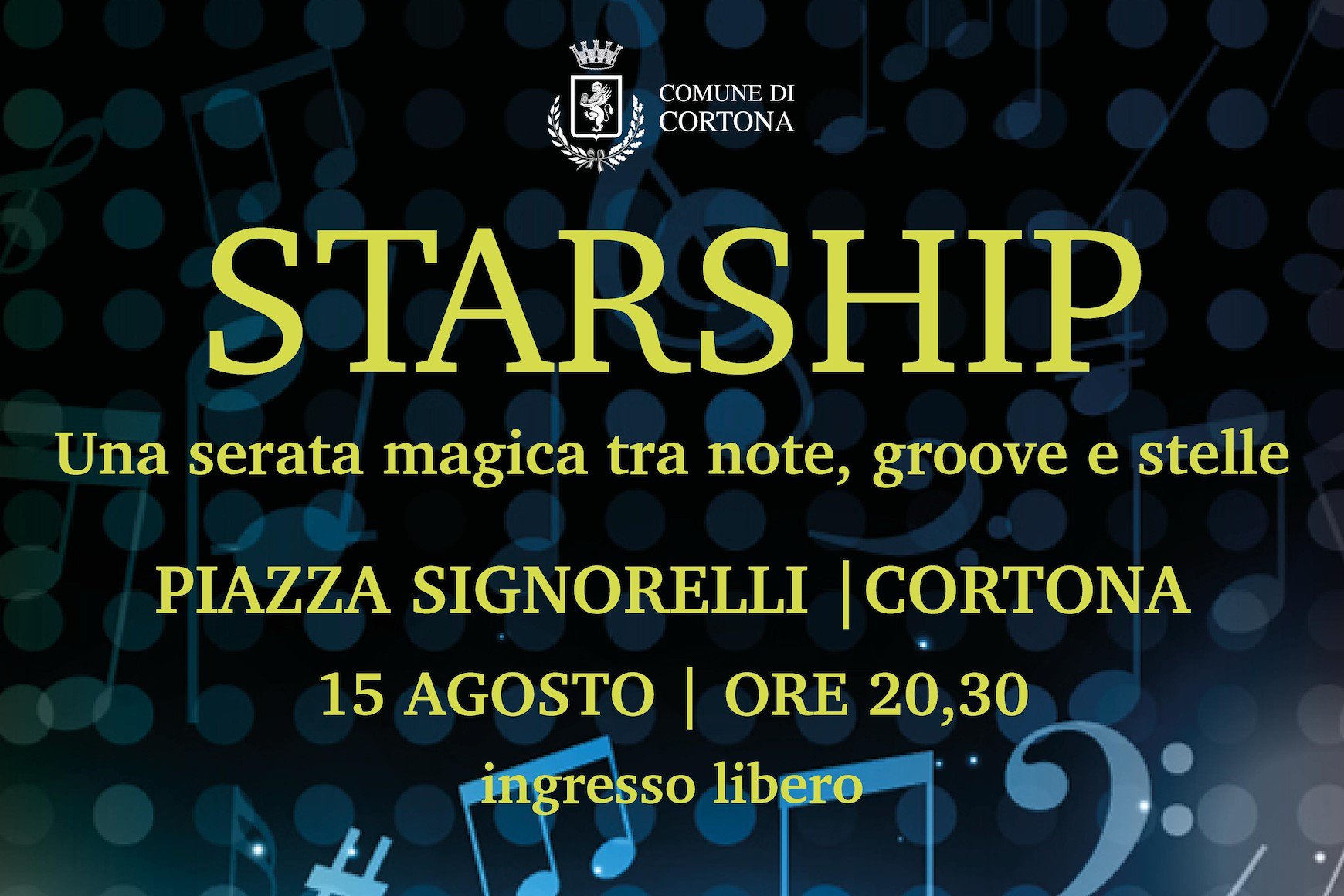 Starship, una serata magica tra note, groove e stelle