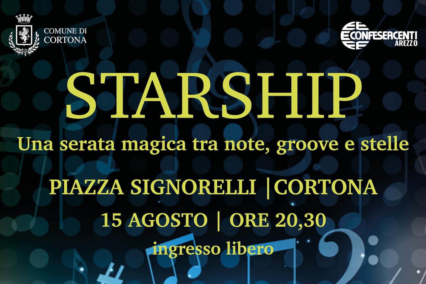 Starship, una serata magica tra note, groove e stelle