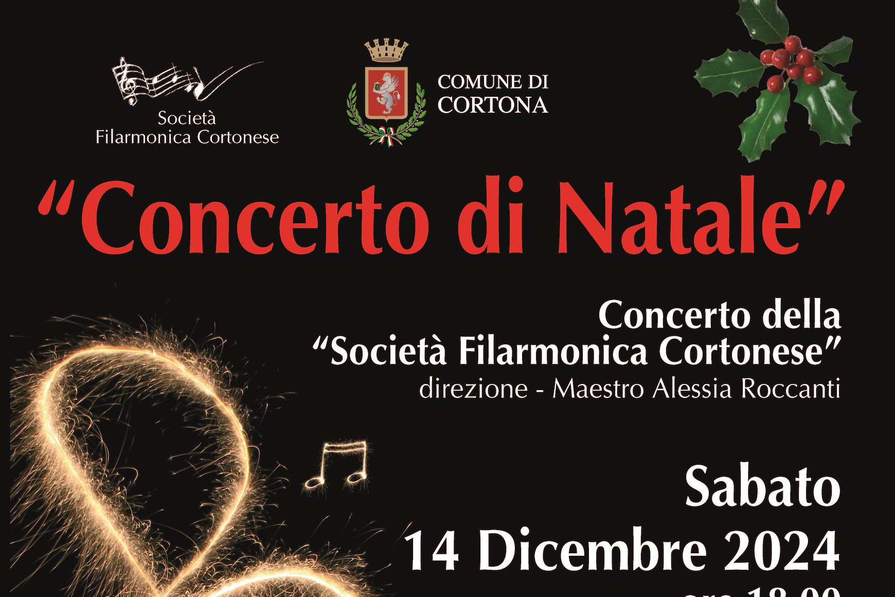 Concerto di Natale della Filarmonica Cortonese