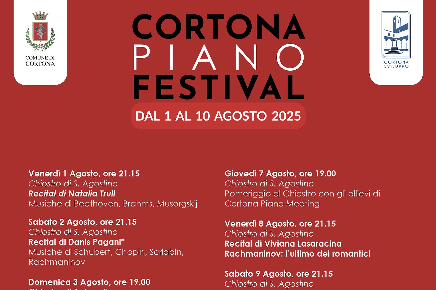 Cortona Piano Festival 2025