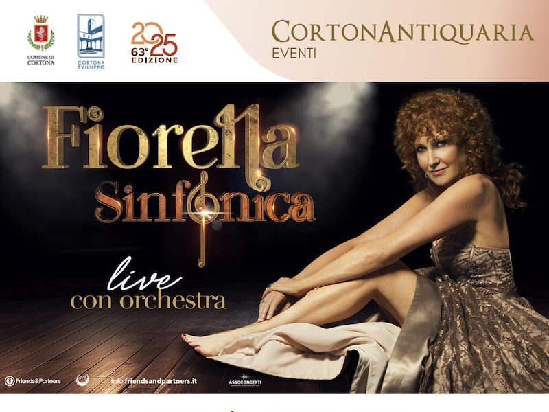 Fiorella Sinfonica, il tour della Mannoia a Cortonantiquaria. Al via la prevendita