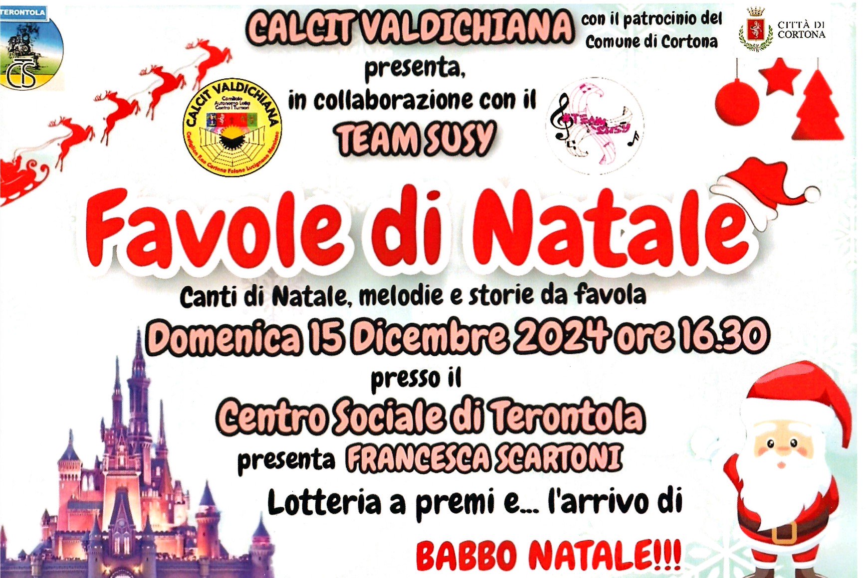 Favole di Natale, festa a Terontola