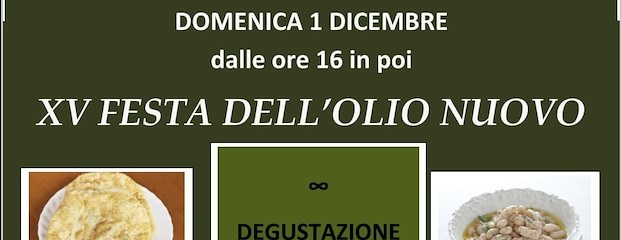 Festa olio nuovo XV edizione - Terontola