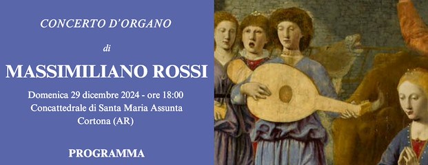 Natale in organo, concerto di Massimiliano Rossi