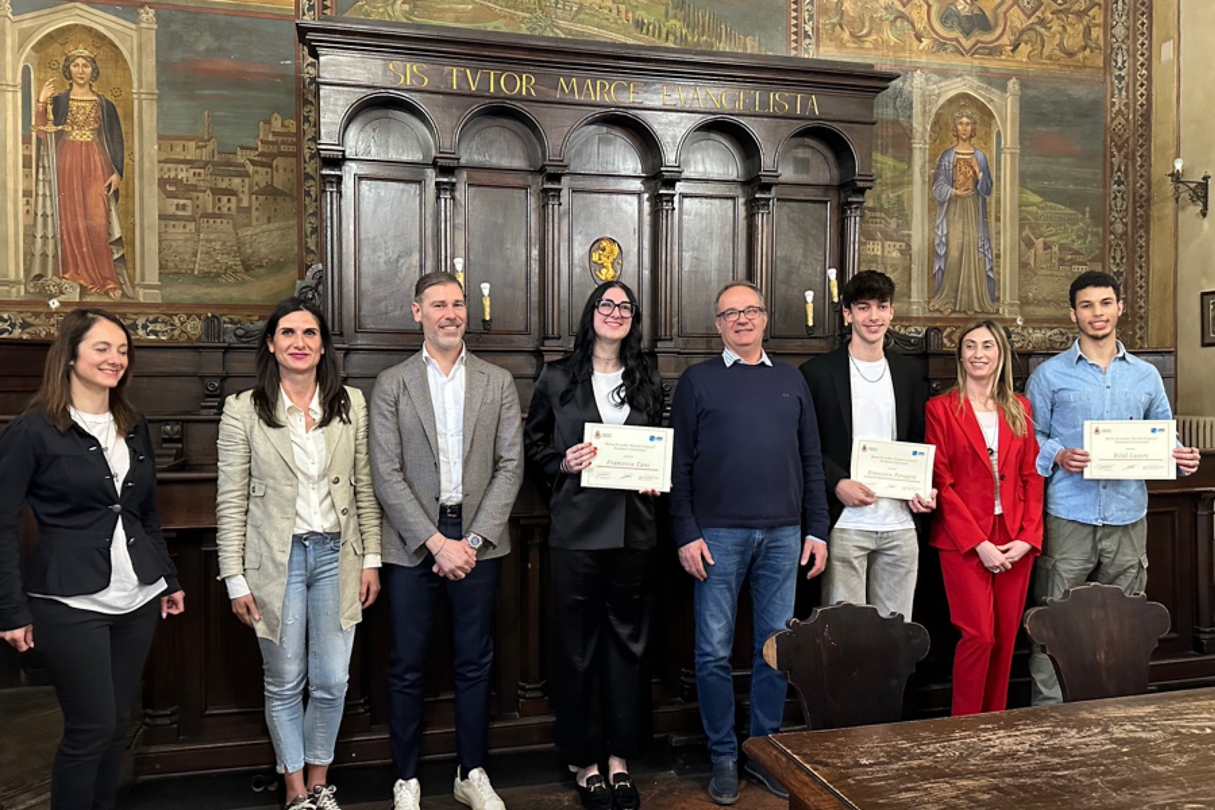 Nella foto la premiazione dell'edizione 2024