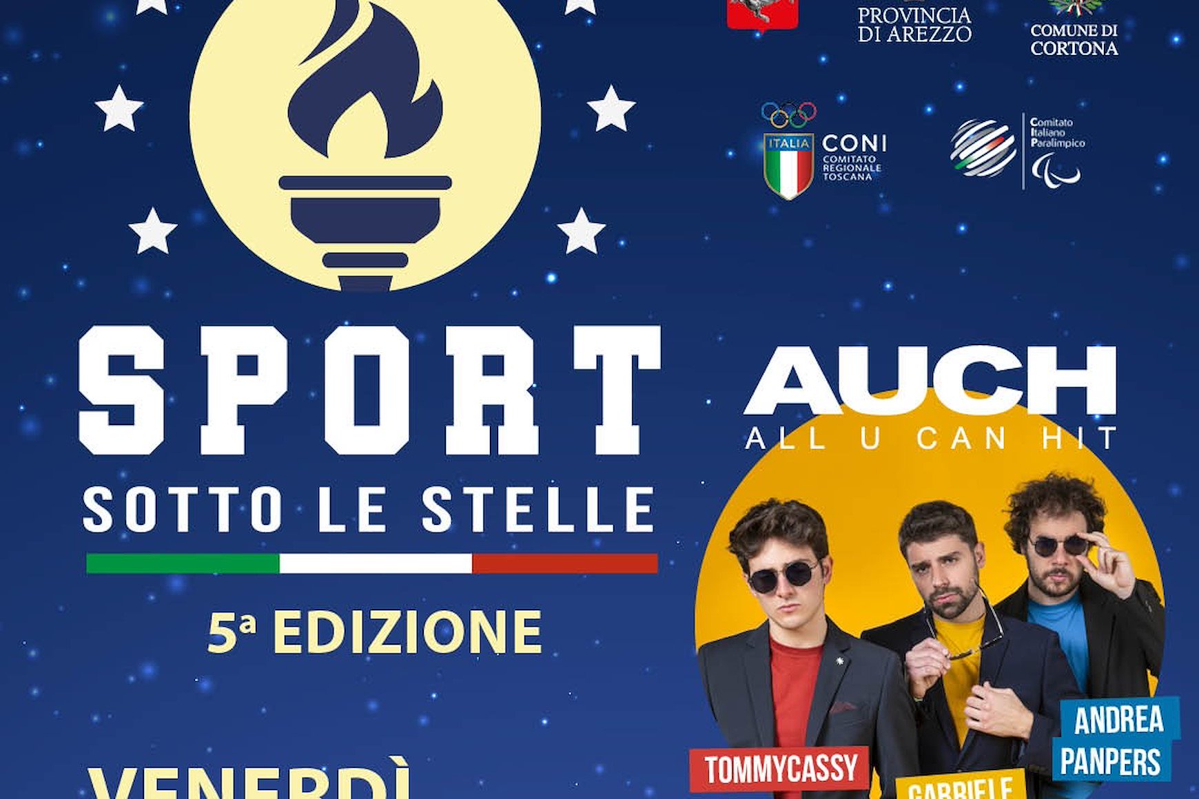 Sport sotto le stelle 2025