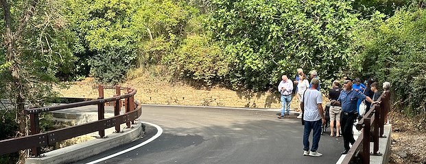 Al via l’asfaltatura della strada dei Cappuccini