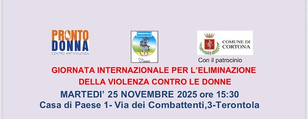 La violenza non ha età - Giornata internazionale per l'eliminazione della violenza contro le donne»