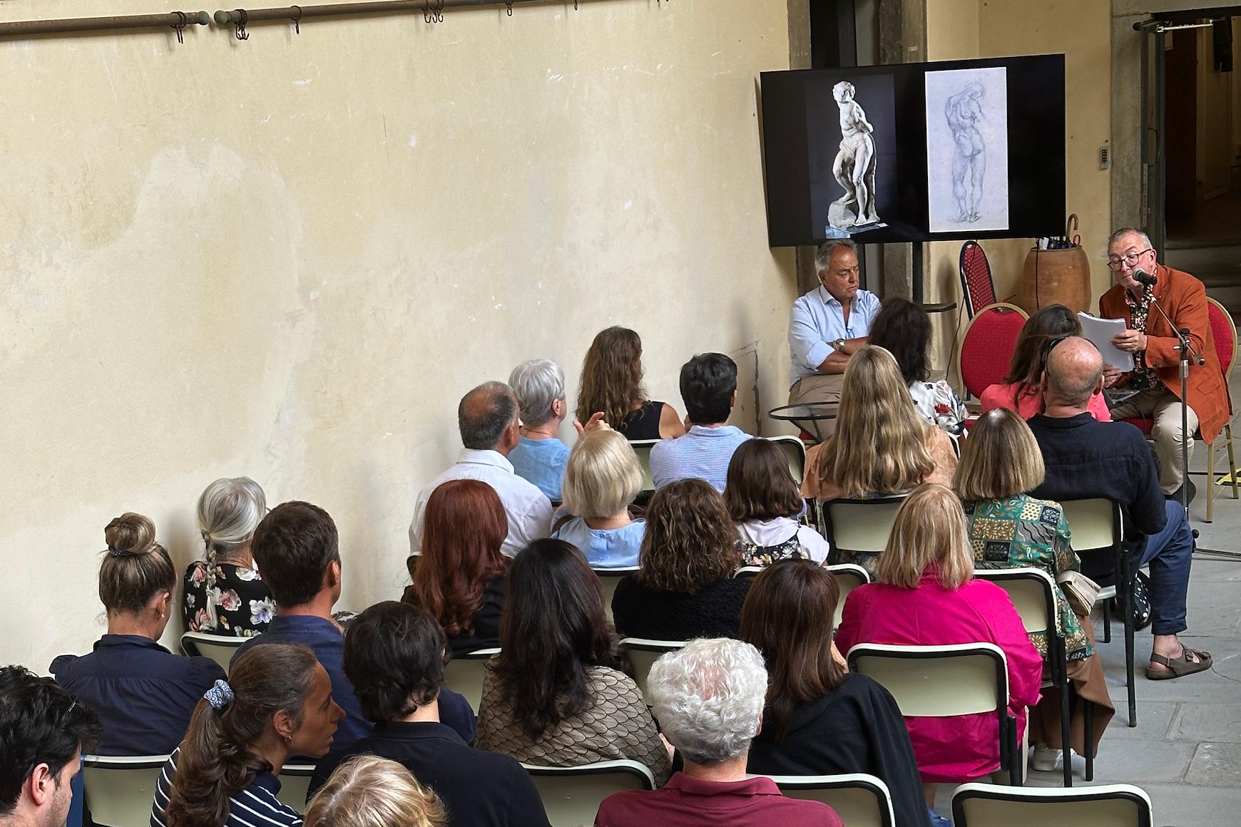 Tom Henry ha aperto gli eventi di CortonAntiquaria con la conferenza sulla cerchia di Luca Signorelli