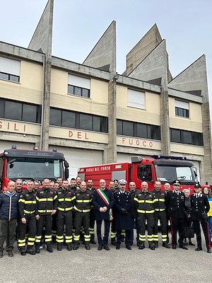 Completati i lavori per la climatizzazione della caserma dei Vigili del fuoco