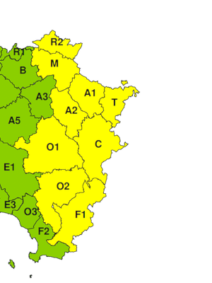 Pioggia e ghiaccio, sabato 21 dicembre allerta meteo con codice giallo