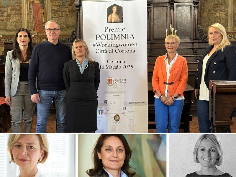 Cortona, presentata la prima edizione del Premio Polimnia #workingwomen