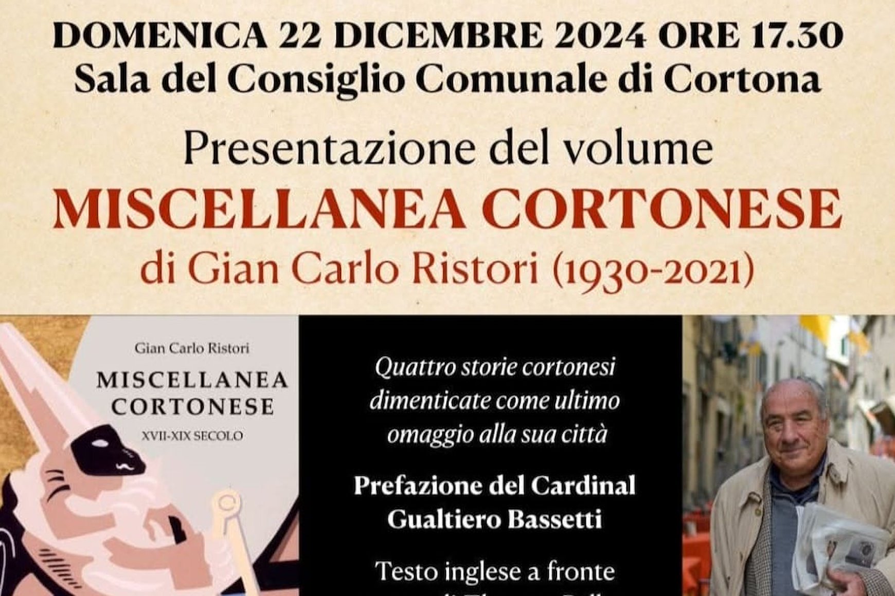 L'ultima ricerca di Gian Carlo Ristori