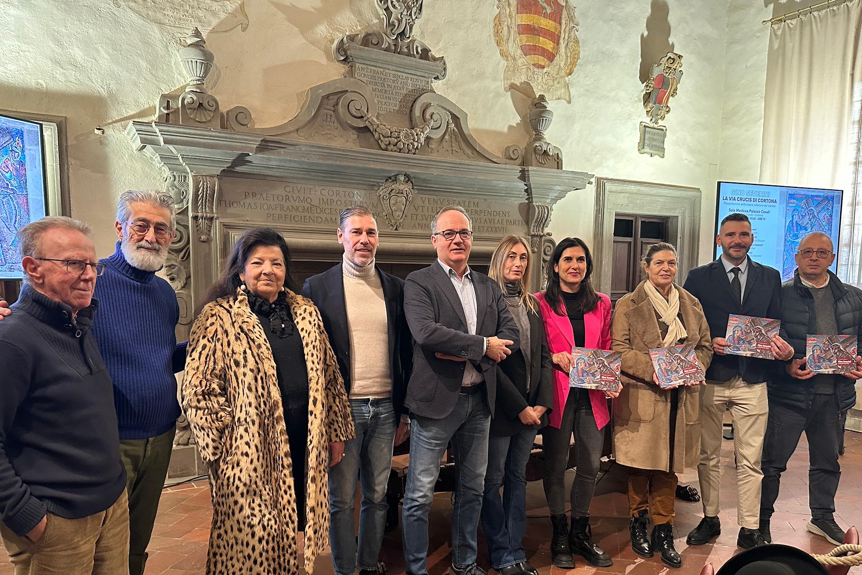 Presentata la nuova edizione del libro Gino Severini, la Via Crucis di Cortona