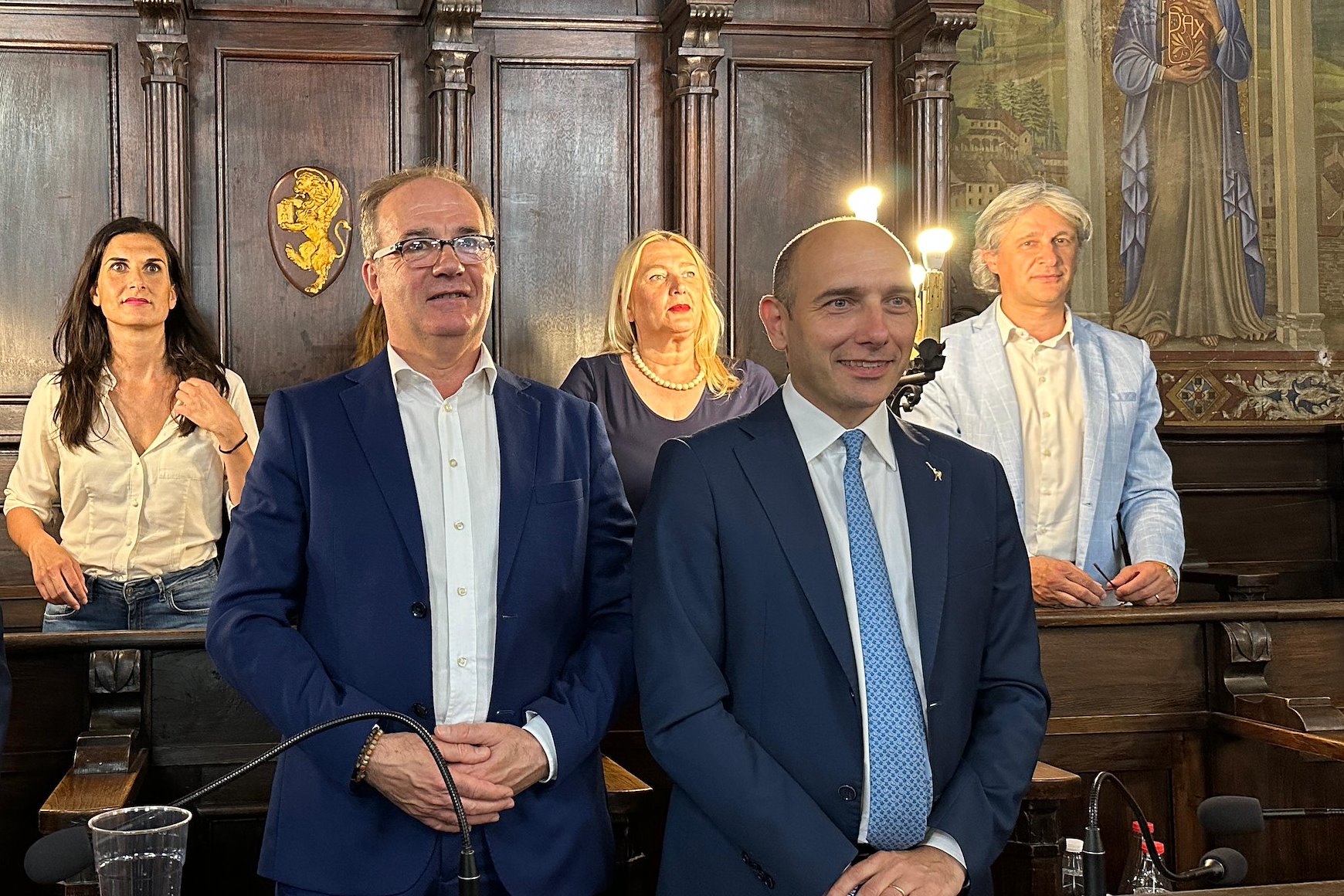 Incontro sulle infrastrutture per lo sviluppo con il sottosegretario Morelli